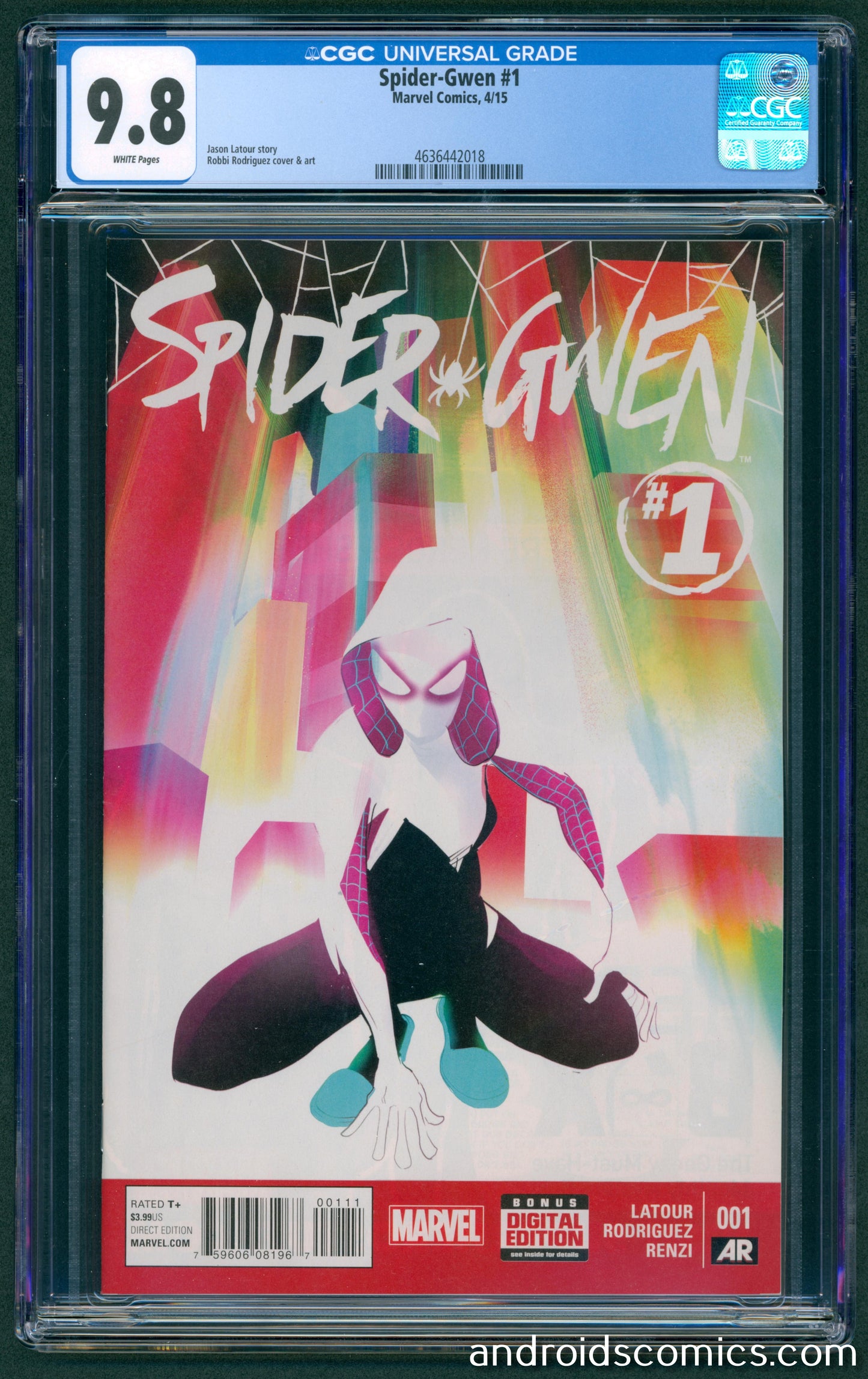 Spider Gwen #1 CGC 9.8