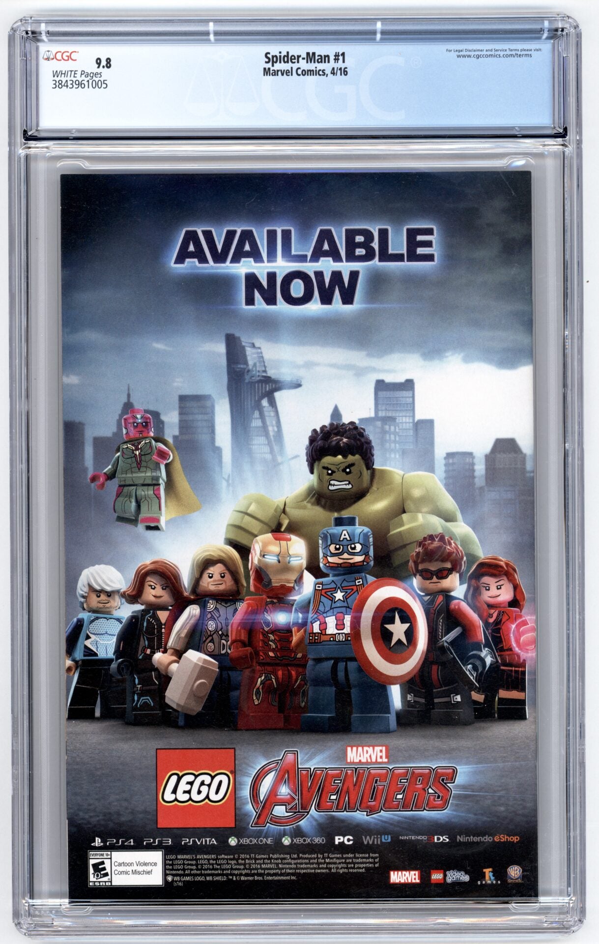 Spider-Man #1  CGC 9.8