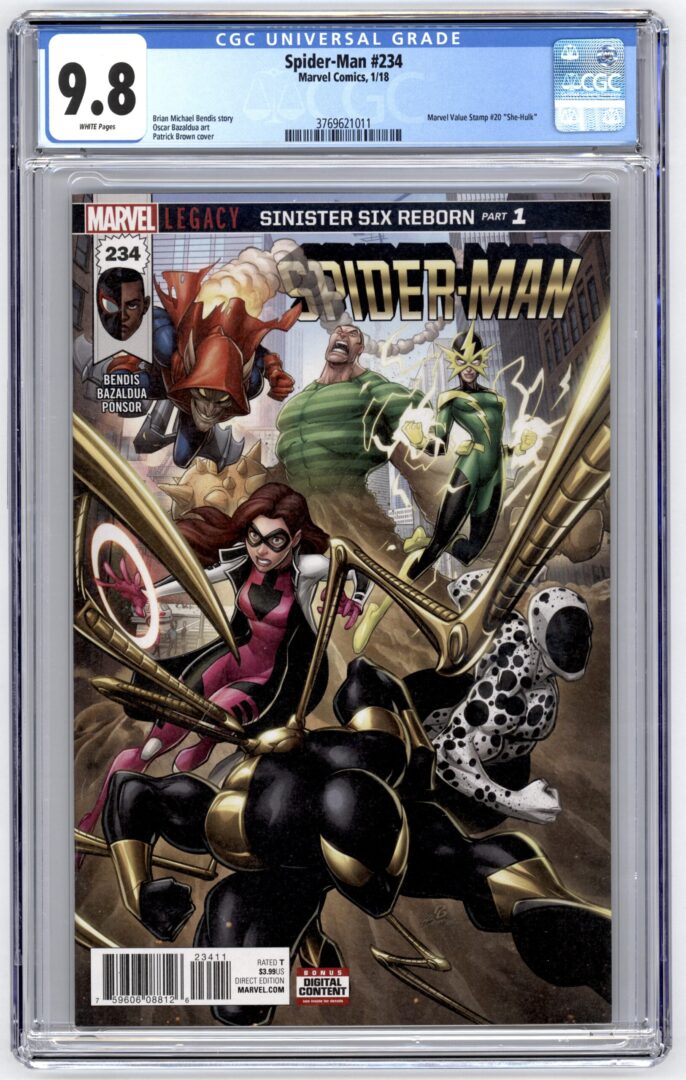Spider-Man #234  CGC 9.8  1st App. of Iron Spider