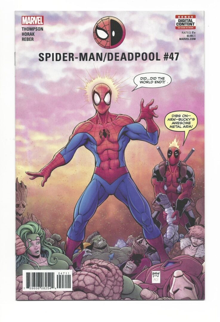 Spider-Man Deadpool #47  NM  1st cameo appearance of Major X