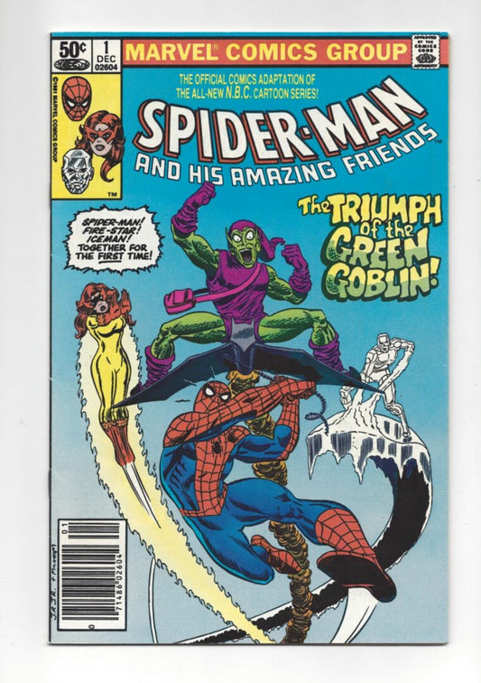 Spider-Man and his Amazing Friends #1  FN-  1st appearance of Firestar