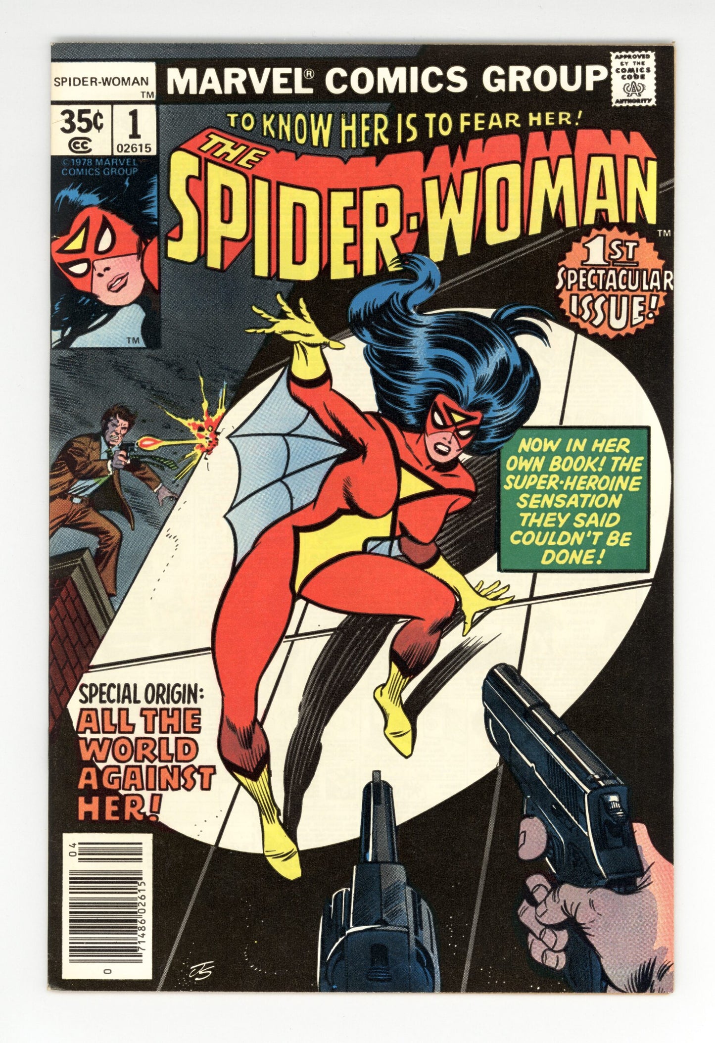Spider-Woman #1  VF-  Origin of Spider-Woman
