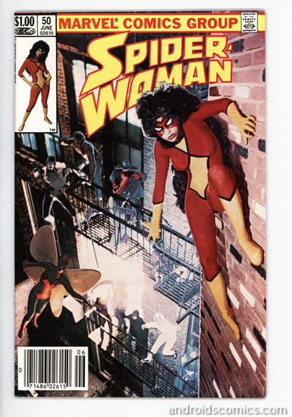 Spider-Woman #50VF+1st App. of Locksmith & Tick Tock