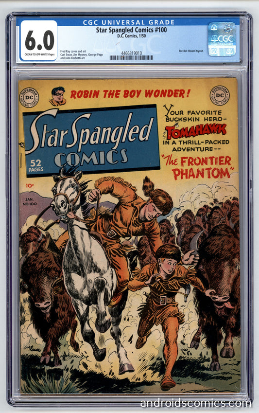 Star Spangled Comics #100  CGC 6.0