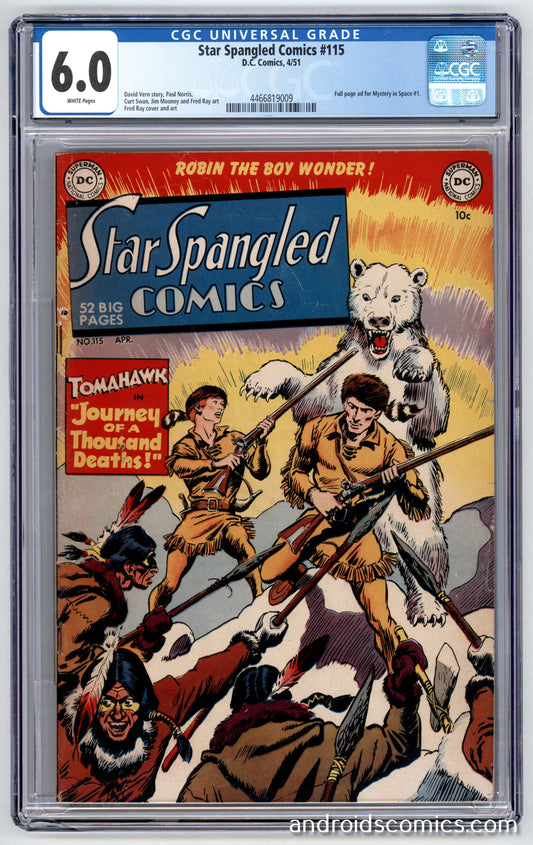 Star Spangled Comics #115 CGC 6.0