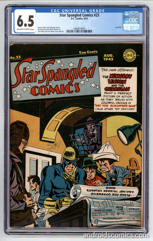 Star Spangled Comics #23 CGC 6.5