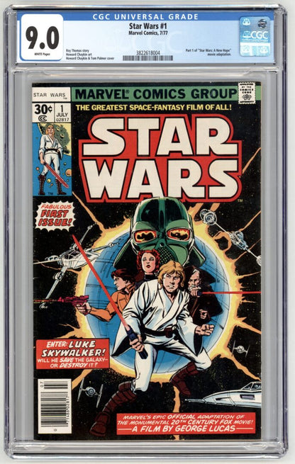 Star Wars #1  CGC 9.0
