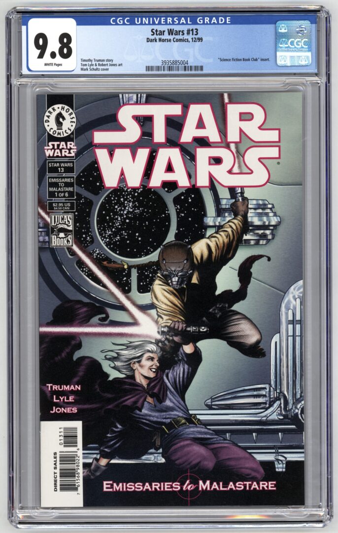 Star Wars #13  CGC 9.8  1st appearance of Yaddle