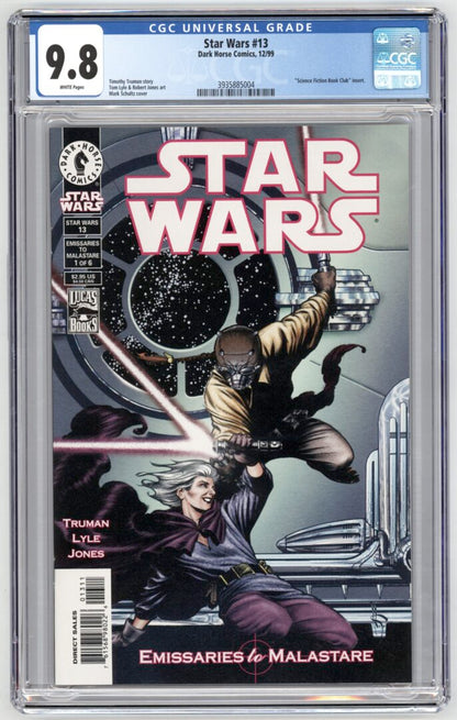 Star Wars #13  CGC 9.8  1st appearance of Yaddle