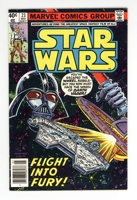 Star Wars #23  FN+  "Death" of Commander Strom and Senator Simon Greyshade