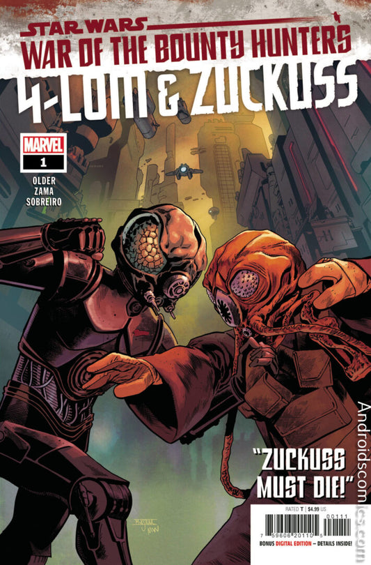 Star Wars War of the Bounty Hunters  4-lom & Zuckuss #1  Cover A  NM
