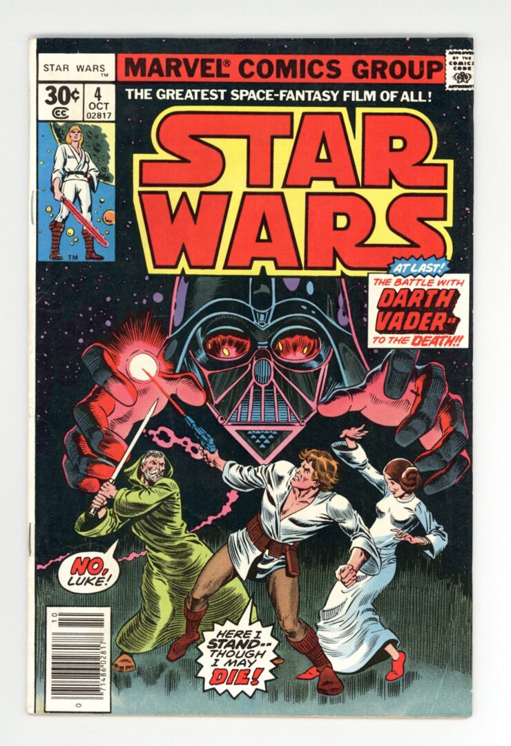Star Wars #4  VF/FN  "Death" of Obi-Wan Kenobi