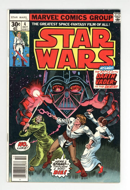 Star Wars #4  VF/FN  "Death" of Obi-Wan Kenobi