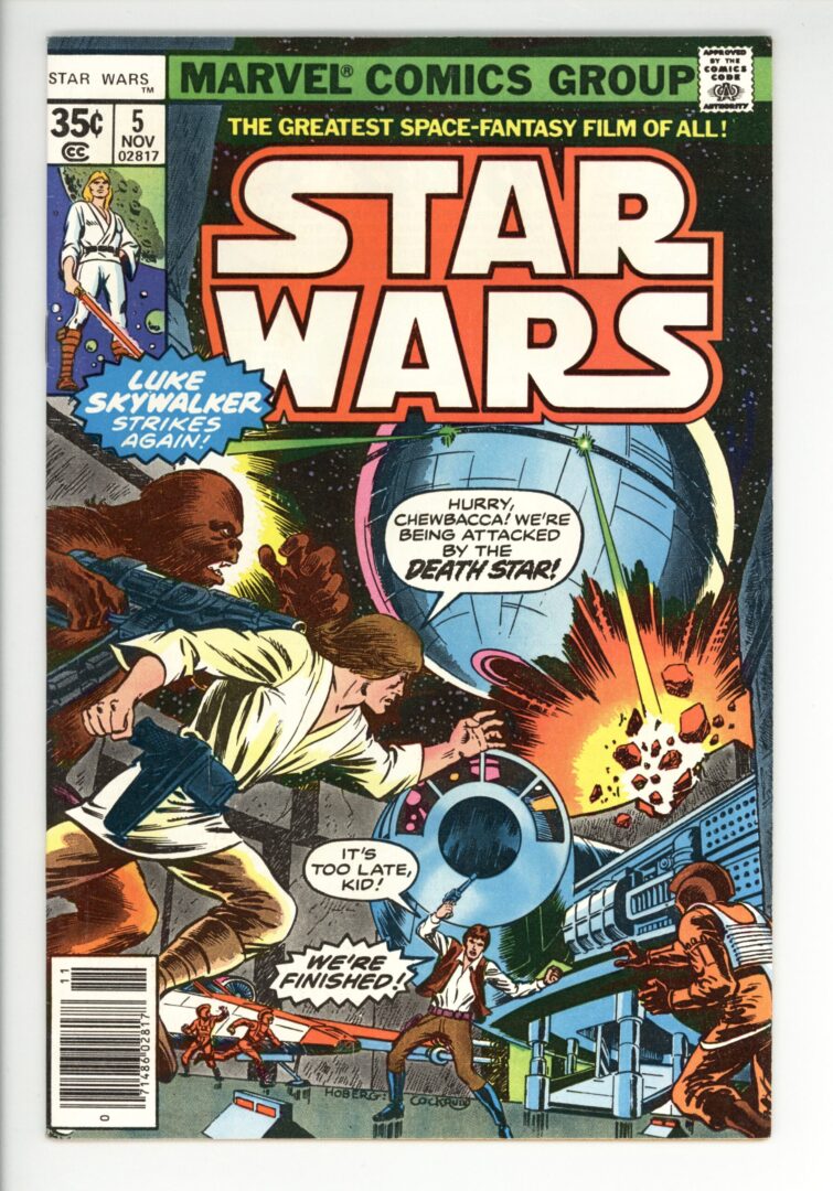 Star Wars #5  VF+ 1st App. of Wedge Antilles