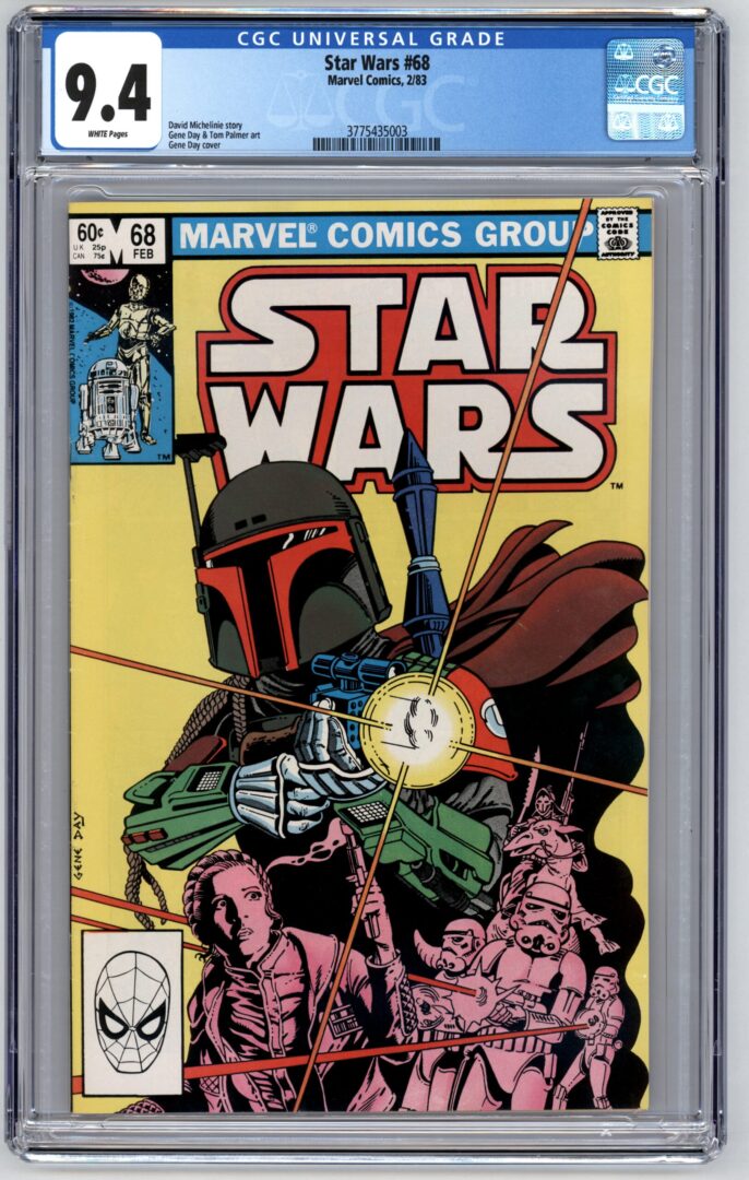Star Wars #68  CGC 9.4  1st mention of the Mandalorians