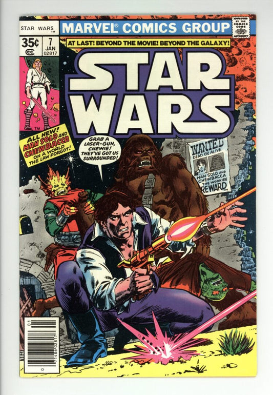 Star Wars #7  VF+  1st App. of Crimson Jack & Jolli