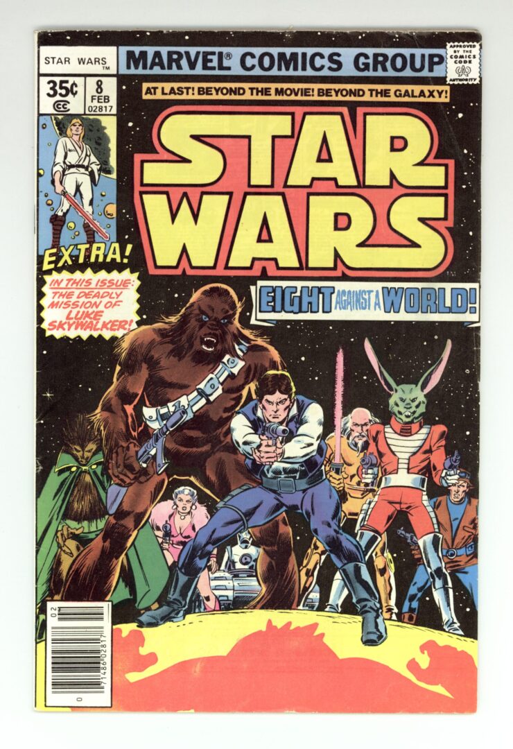 Star Wars #8  VG  1st appearance of Jaxxon