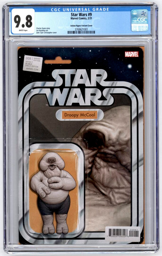 Star Wars #9  CGC 9.8  Action Figure Variant