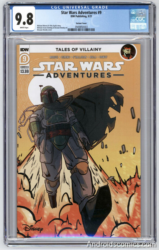 Star Wars Adventures #9  Cover B  CGC 9.8