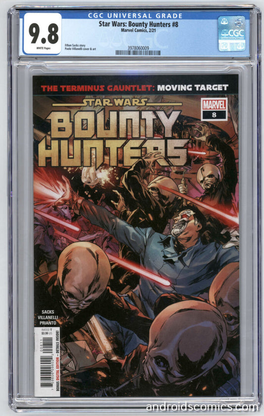 Star Wars Bounty Hunters #8  CGC 9.8