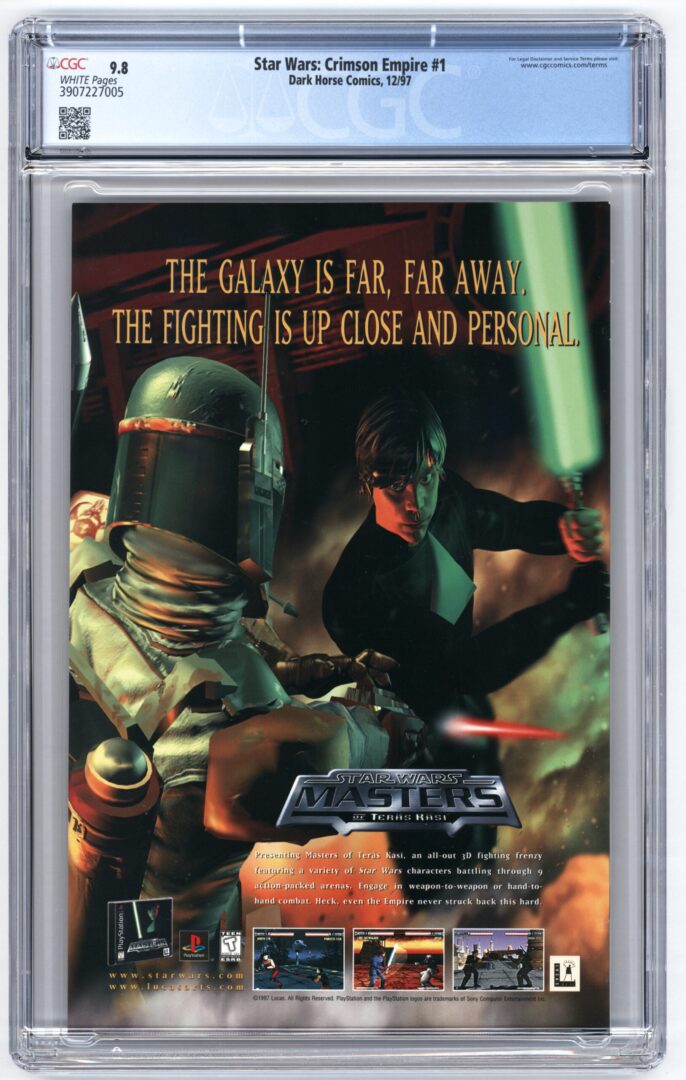 Star Wars Crimson Empire #1  CGC 9.8  1st App. of Kir Kanos & Carnor Jax