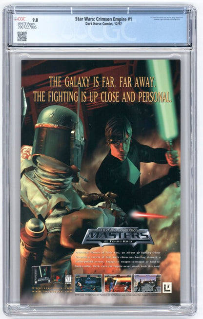 Star Wars Crimson Empire #1  CGC 9.8  1st App. of Kir Kanos & Carnor Jax
