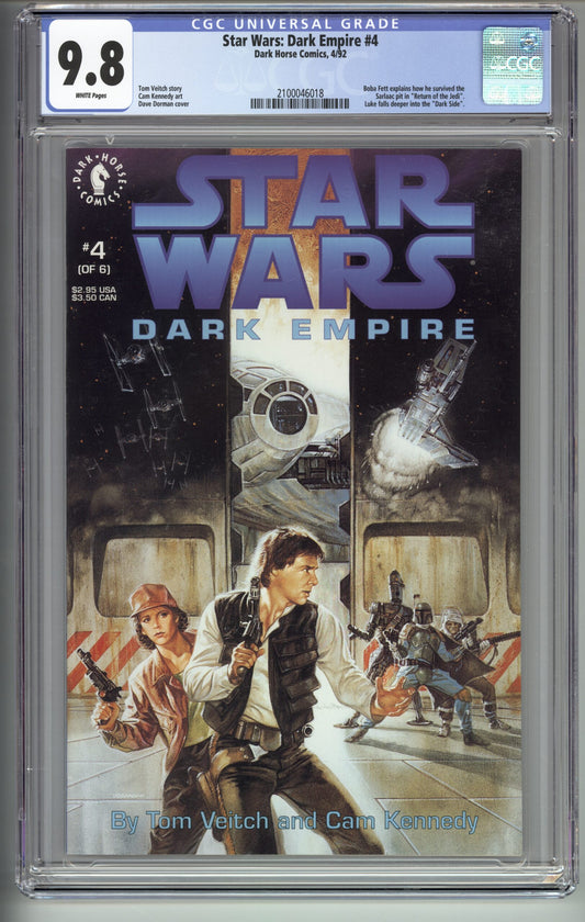 Star Wars: Dark Empire #4 CGC 9.8