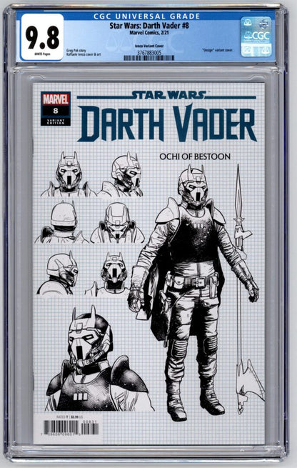 Star Wars Darth Vader #8  Variant  CGC 9.8