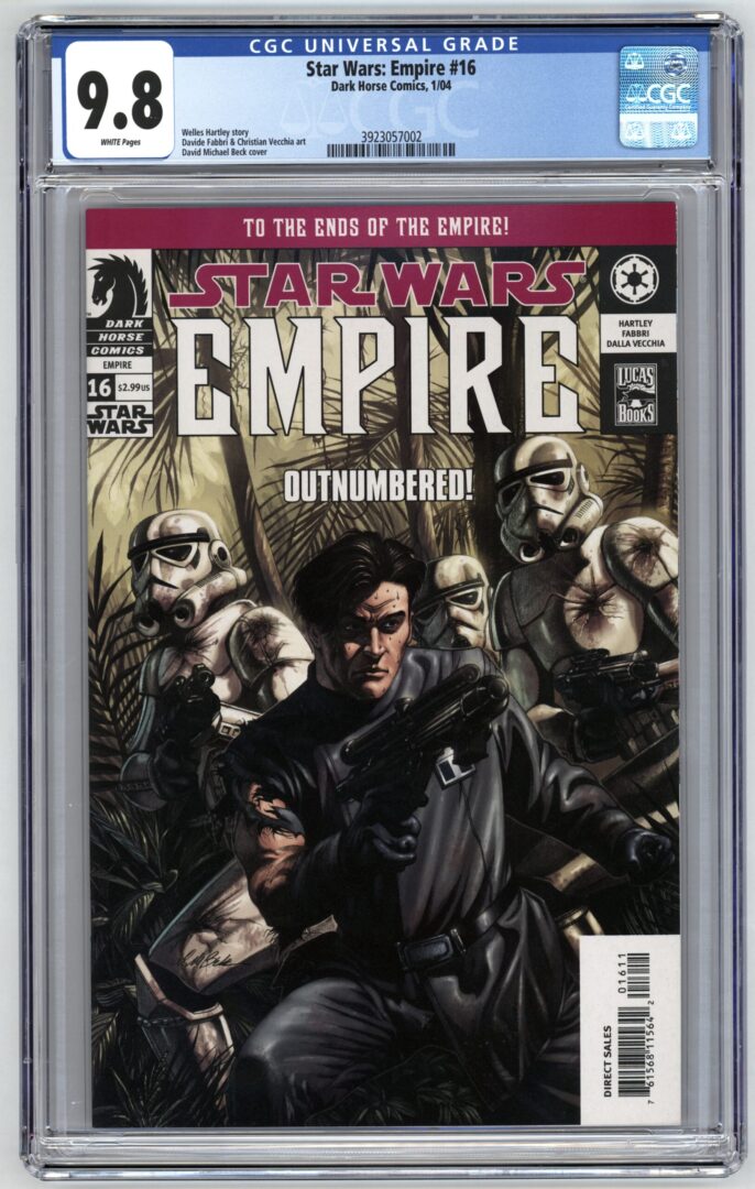 Star Wars Empire #16  CGC 9.8  1st appearance of Janek Sunber