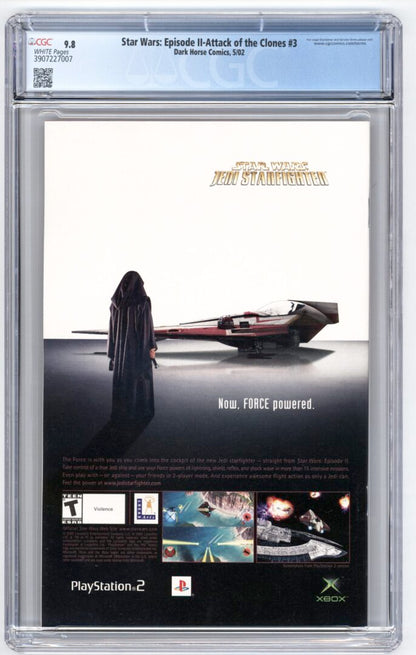 Star Wars: Episode 2 Attack of the Clones #3 CGC 9.8 1st App. of Count Dooku