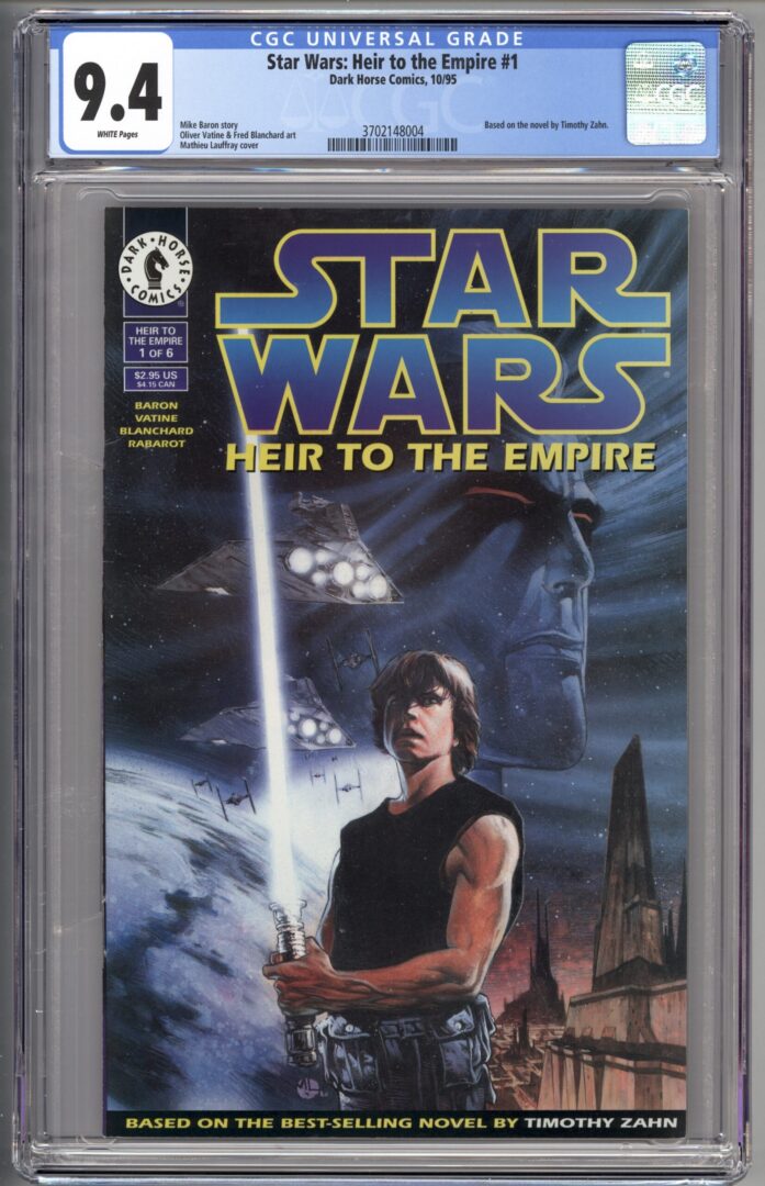 Star Wars Heir to the Empire #1  CGC 9.4  1st App. of Thrawn