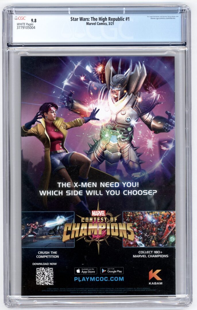 Star Wars The High Republic #1  CGC 9.8