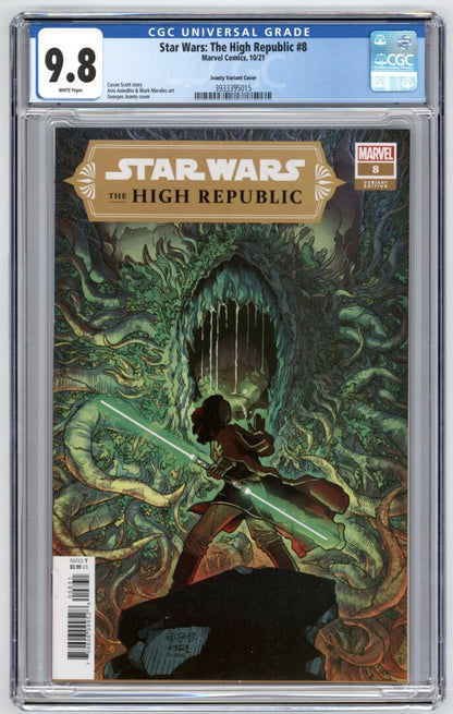 Star Wars The High Republic #8  CGC 9.8  1st App.of Cohmac Vitus  & Reath Silas
