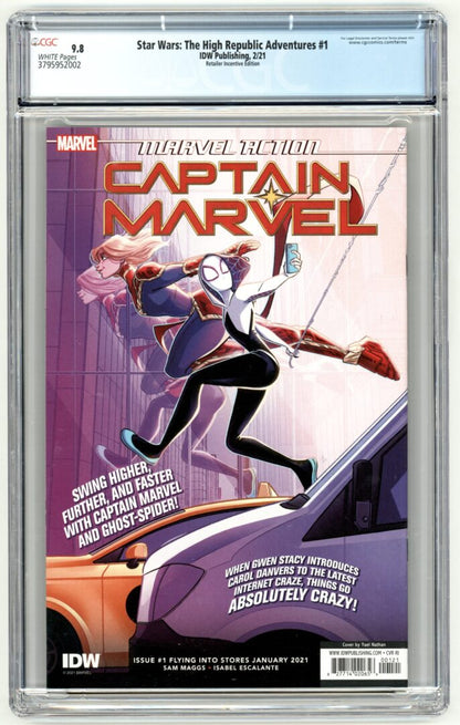 Star Wars: The High Republic Adventures #1  CGC 9.8  Variant Cover