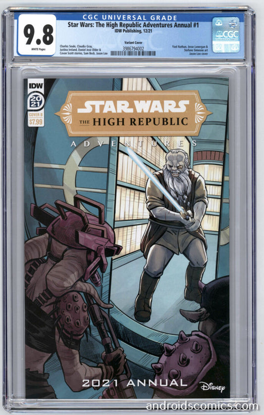 Star Wars The High Republic Adventures Annual #1  CGC 9.8