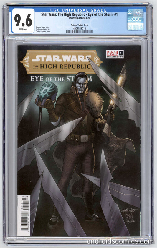 Star Wars  The High Republic  Eye of the Storm #1  Variant  CGC 9.6