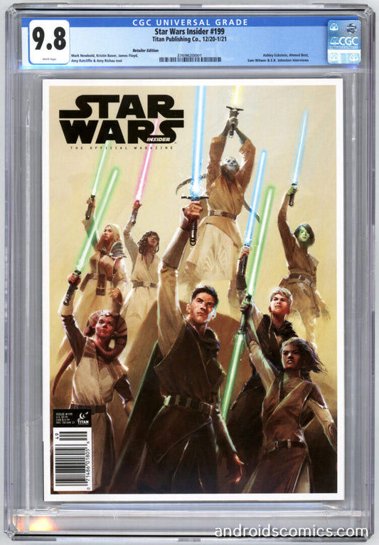 Star Wars Insider #199  CGC 9.8  Retailer Edition