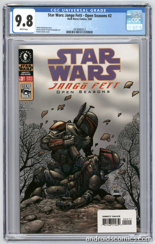 Star Wars  Jango Fett-Open Seasons #2 CGC 9.8