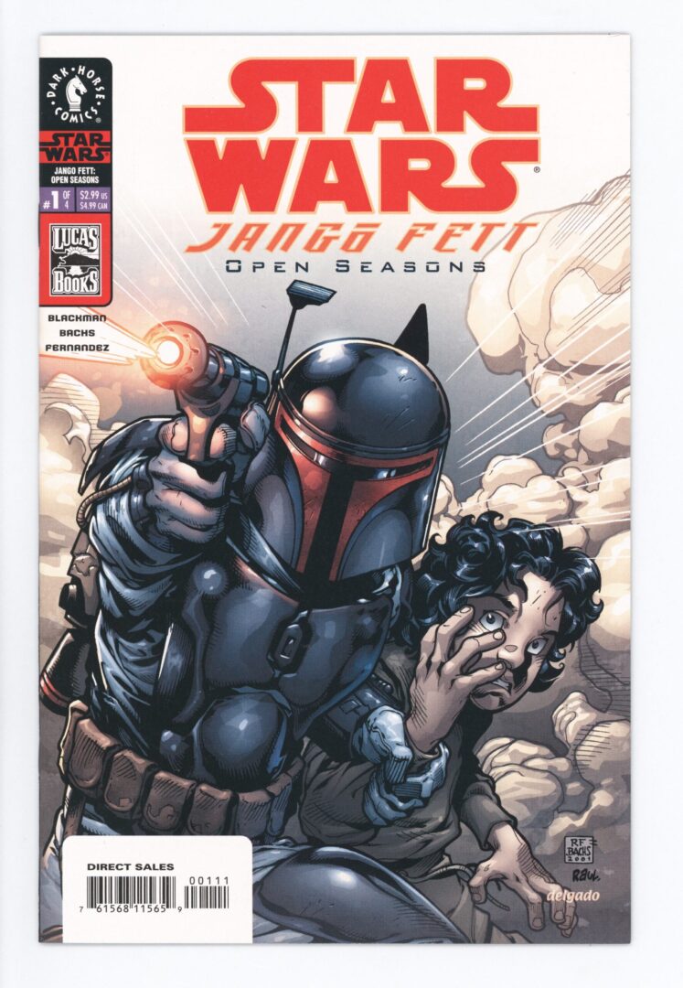 Star Wars Jango Fett Open Season #1  NM-  1st App. of Darth Tyranus