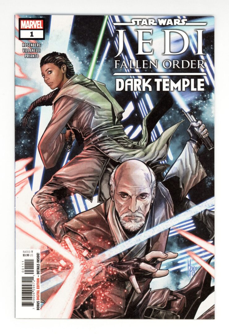 Star Wars Jedi Fallen Order Dark Temple #1  NM-  1st appearance of Cere Junda & Eno Cordova