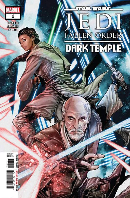 Star Wars Jedi Fallen Order Dark Temple #1  VF  1st appearance of Cere Junda & Eno Cordova