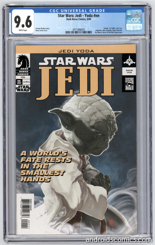 Star Wars Jedi- Yoda #NN  CGC 9.6