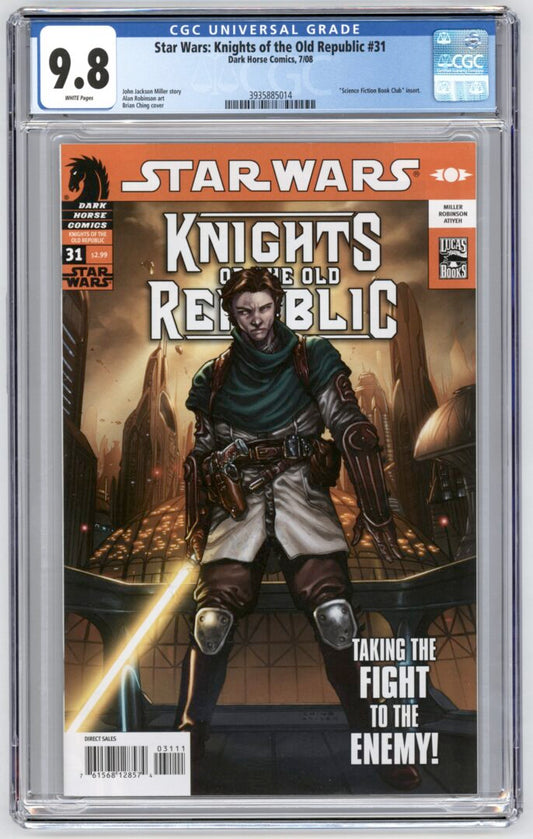 Star Wars Knights of the Old Republic #31  CGC 9.8