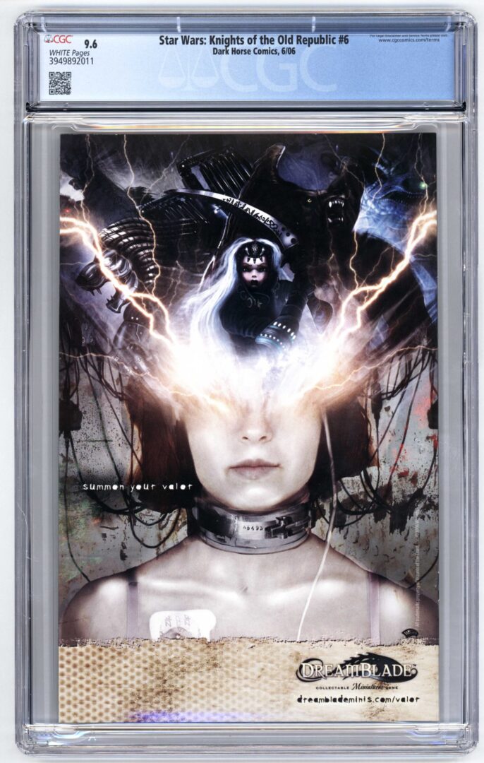 Star Wars Knight of the Old Republic #6  CGC 9.6
