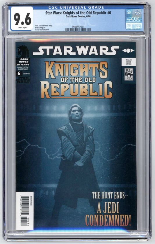 Star Wars Knight of the Old Republic #6  CGC 9.6