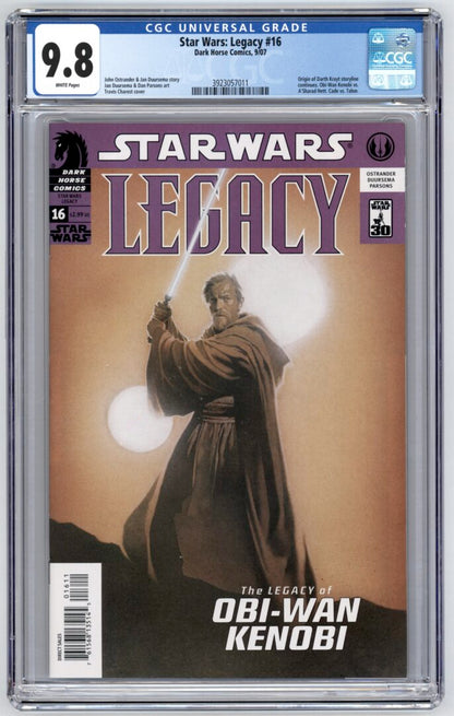 Star Wars Legacy #16  CGC 9.8  1st appearance of Darth Krayt