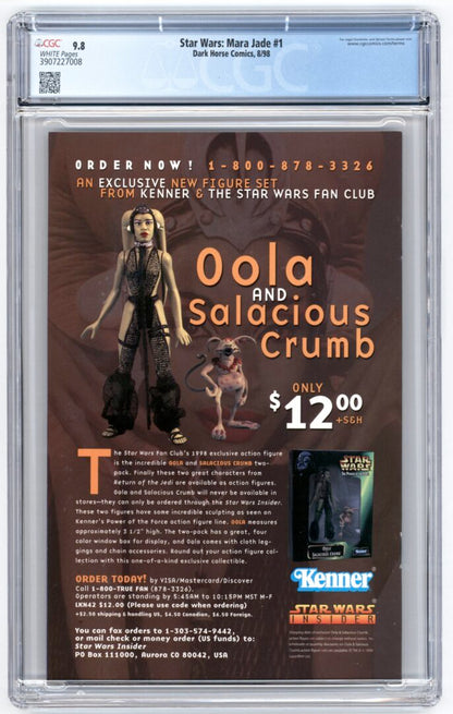 Star Wars Mara Jade #1  CGC 9.8
