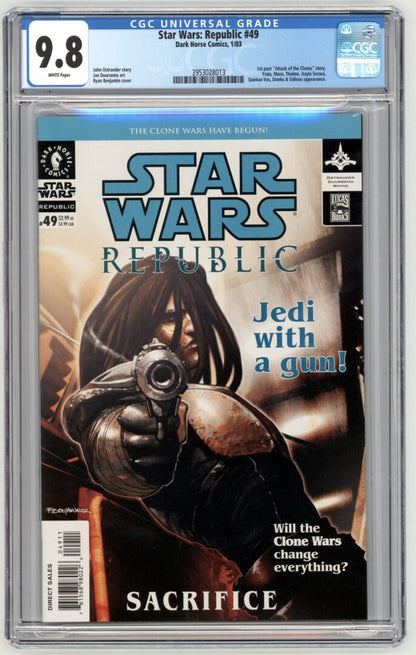 Star Wars: Republic #49  CGC 9.8  1st App. Khaleen Hentz