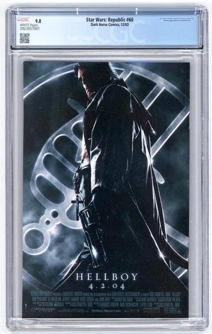 Star Wars Republic #60  CGC 9.8 Origin of Asajj Ventress