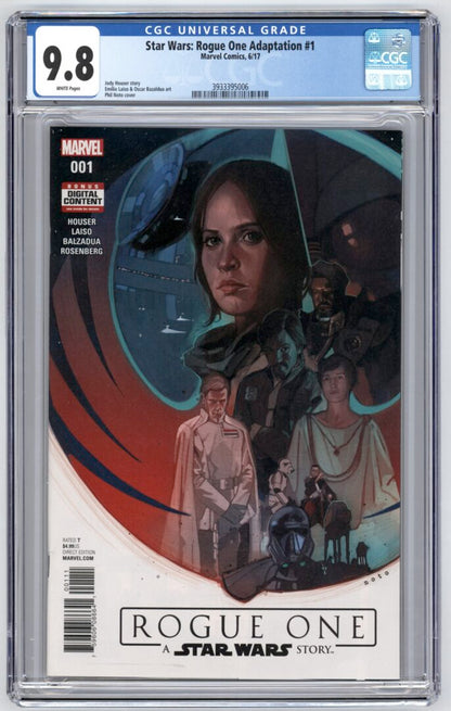 Star Wars  Rogue One  #1  CGC 9.8  1st App. of Cassian Andor